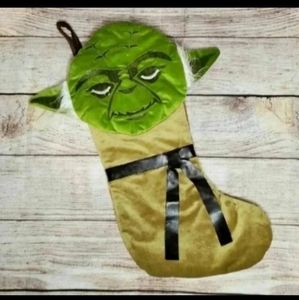 Star Wars Yoda christmas stocking